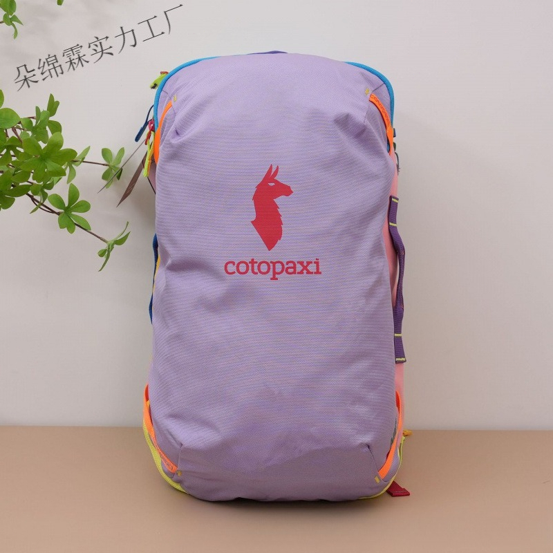 Women Bags Deals - Mochila Impermeável Color Block Masculina e
