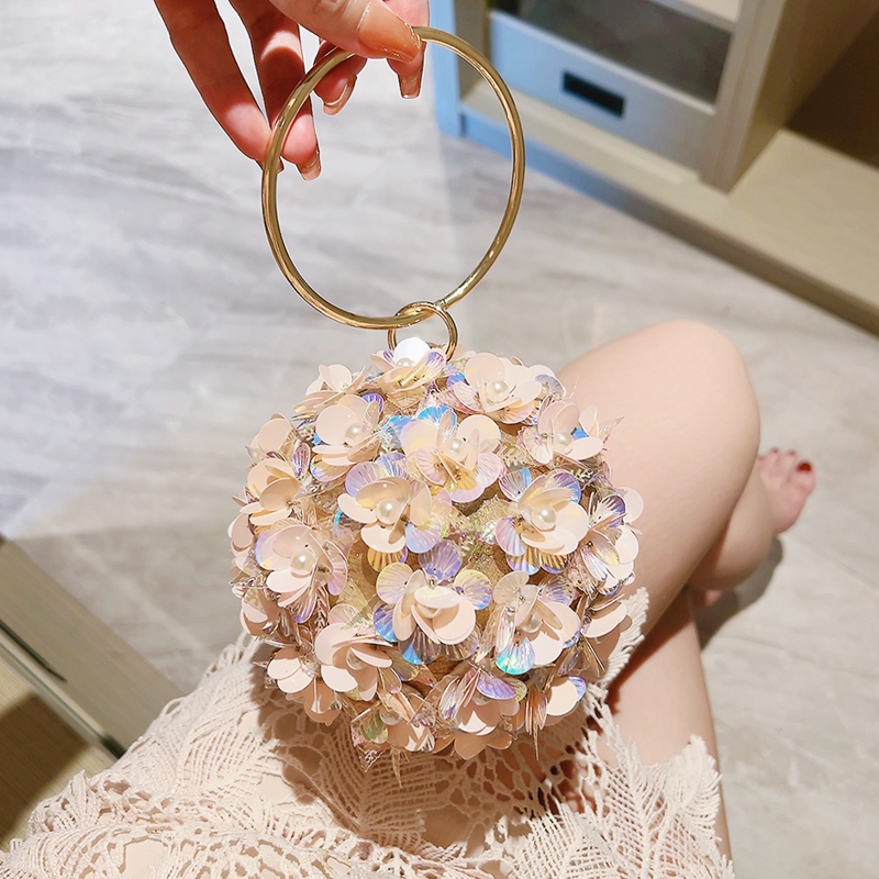 Women'S Evening Bags - Mini bolsa de noite com flores