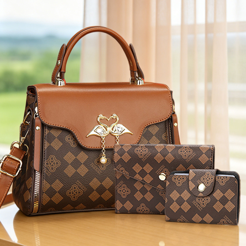 Women Bags Crossbody - Conjunto de 3 peças de bolsas