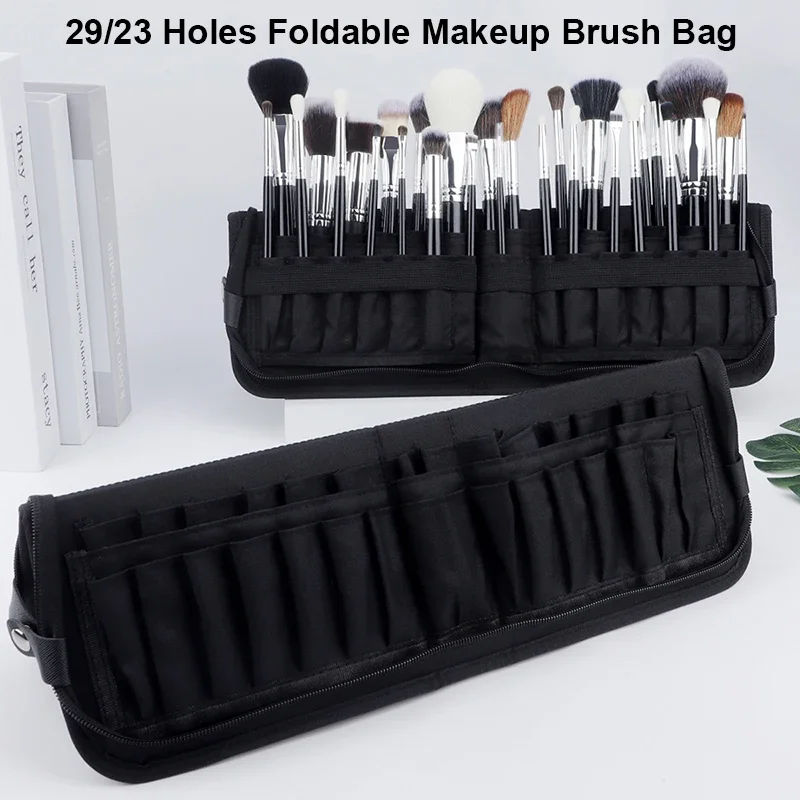 Women Bags Deals - Bolsa dobrável para pincéis de maquiagem,