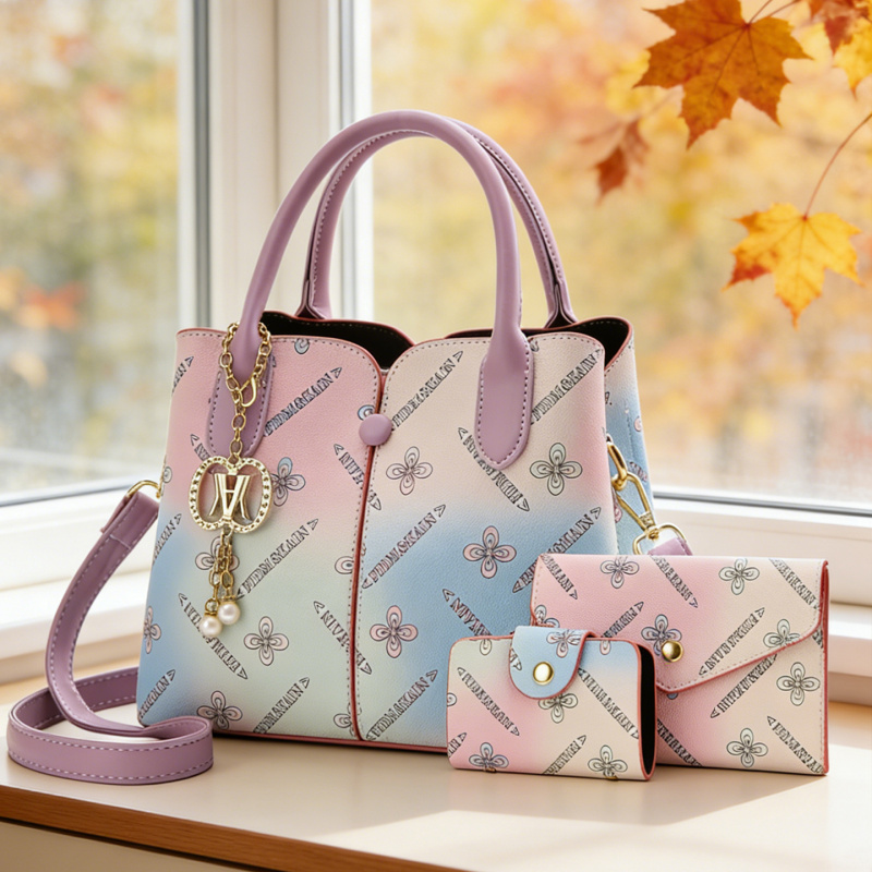 Women Bags Crossbody - Conjunto de Bolsas Femininas em Três