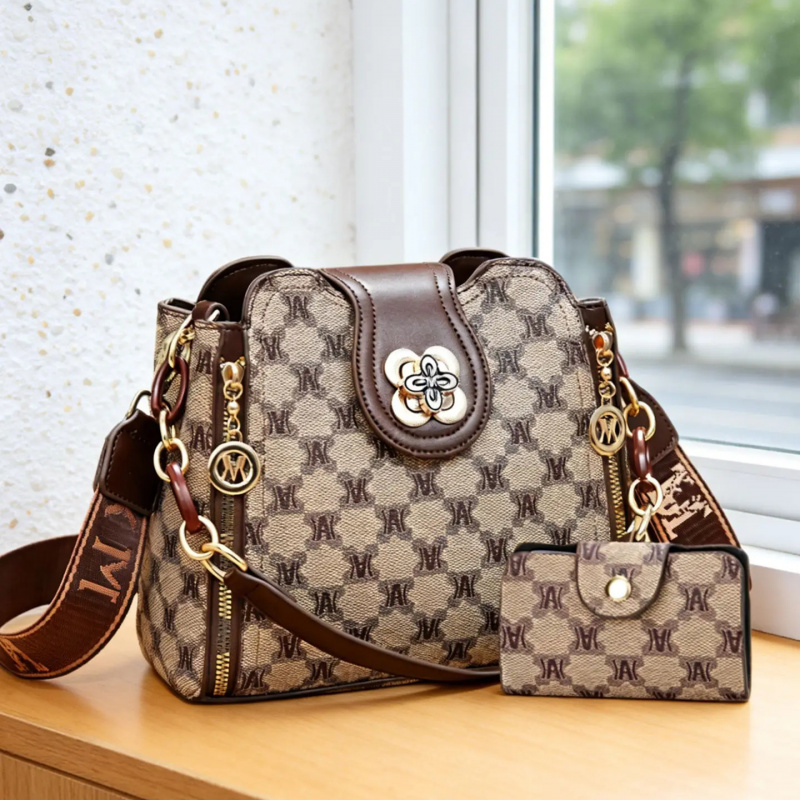 Bolsa de ombro vintage com est - Women Bags Crossbody avaliação e preço