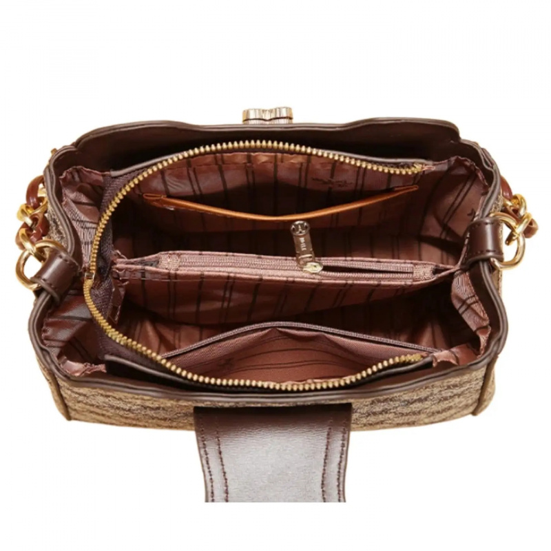 Bolsa de ombro vintage com est - Women Bags Crossbody avaliação e preço