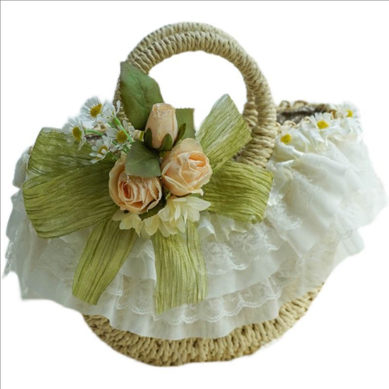Bolsa de palha de renda Lolita - Women'S Bags Cross Body avaliação e preço