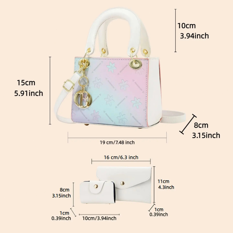 Conjunto de Bolsas Transversai - Women Bags Crossbody avaliação e preço