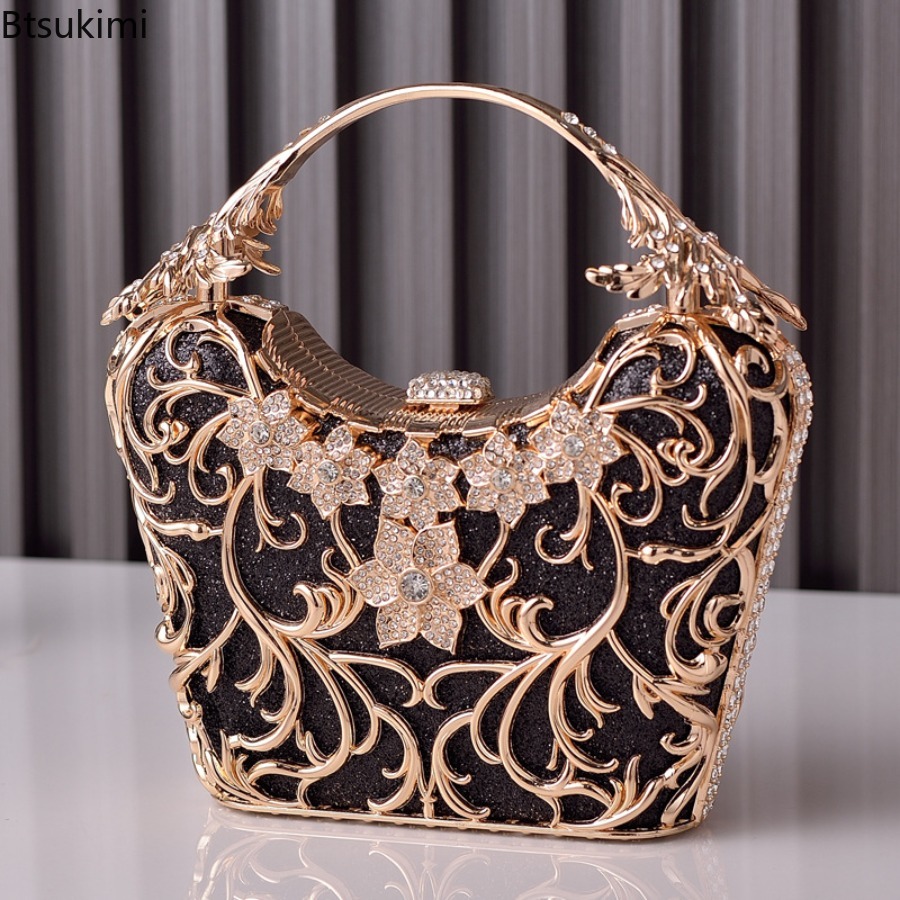 Bolsas de Noite em Metal Vazad - Women'S Evening Bags avaliação e preço