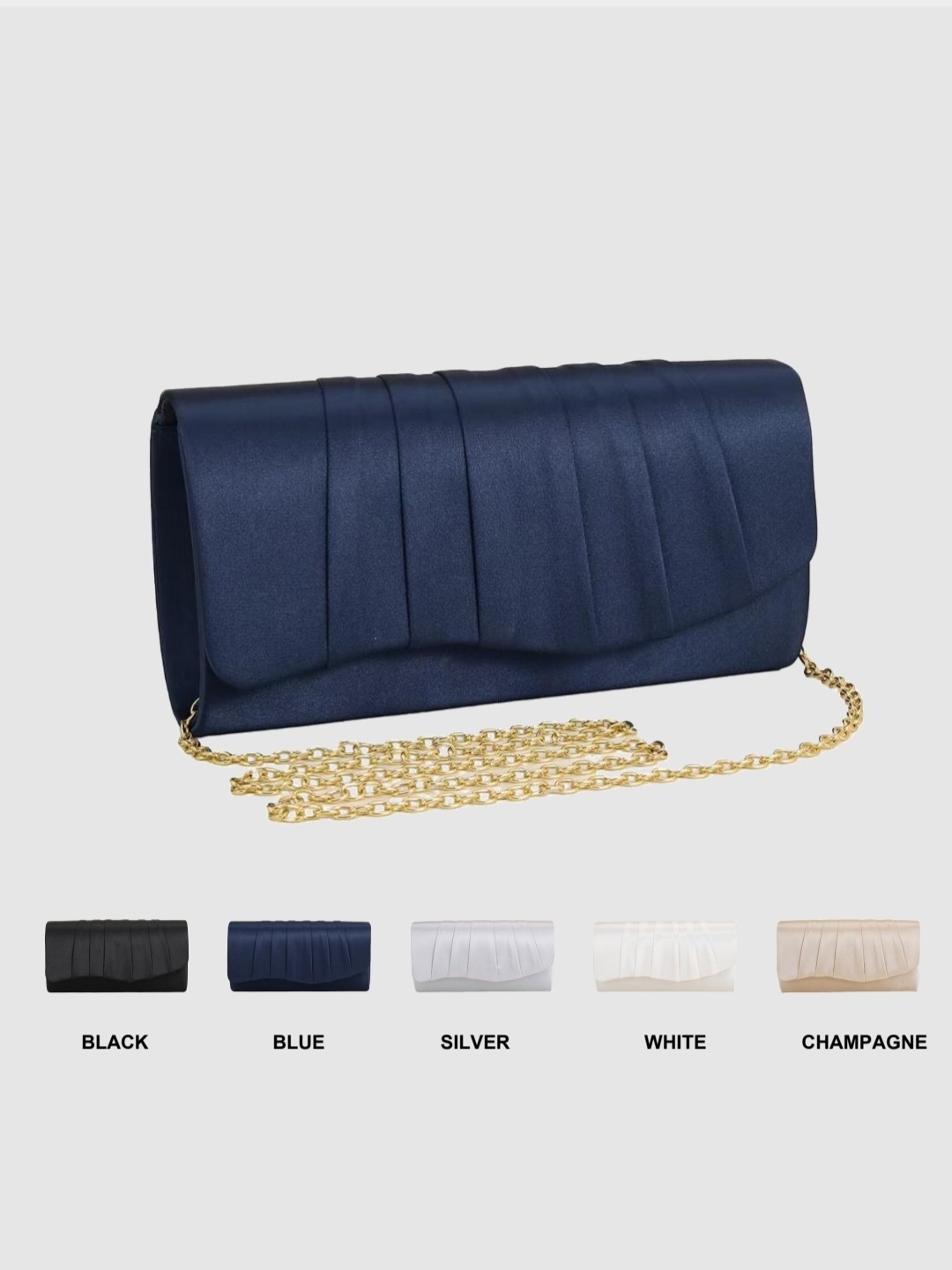Senhoras saco de jantar plissa - Women'S Evening Bags avaliação e preço