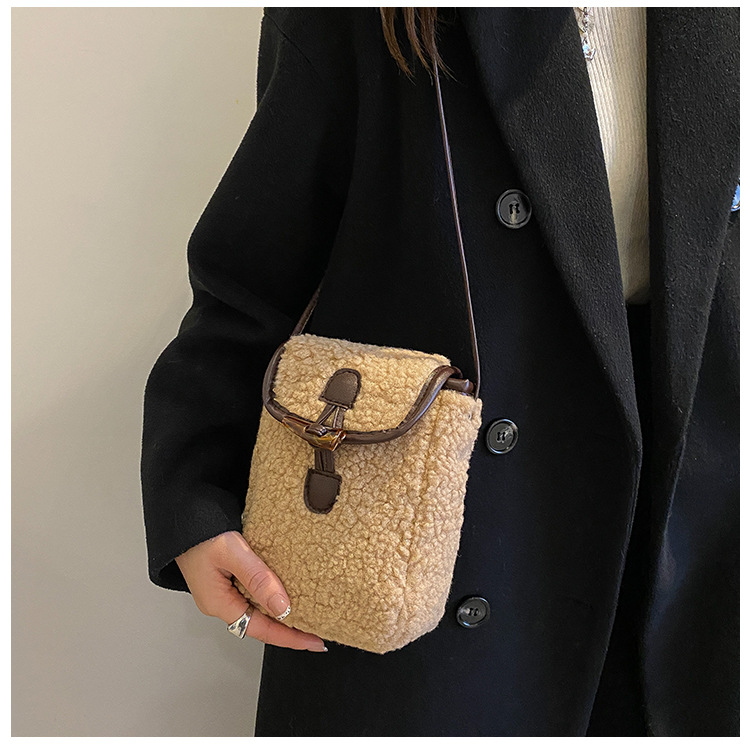 Moda inverno lambswool saco de - Women'S Bags Cross Body avaliação e preço