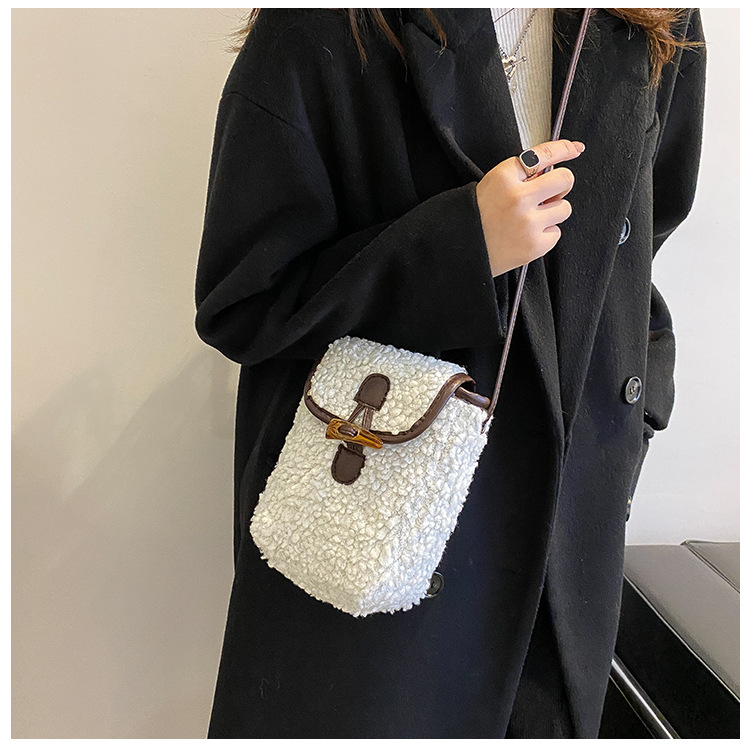 Moda inverno lambswool saco de - Women'S Bags Cross Body avaliação e preço