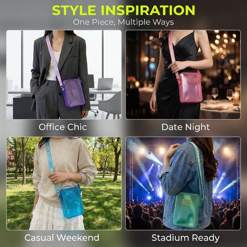 Nova Bolsa Transversal de PVC  - Women'S Bags Everyday avaliação e preço