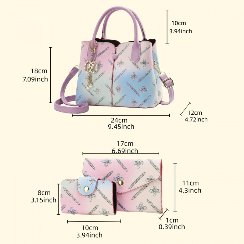 Conjunto de Bolsas Femininas e - Women Bags Crossbody avaliação e preço