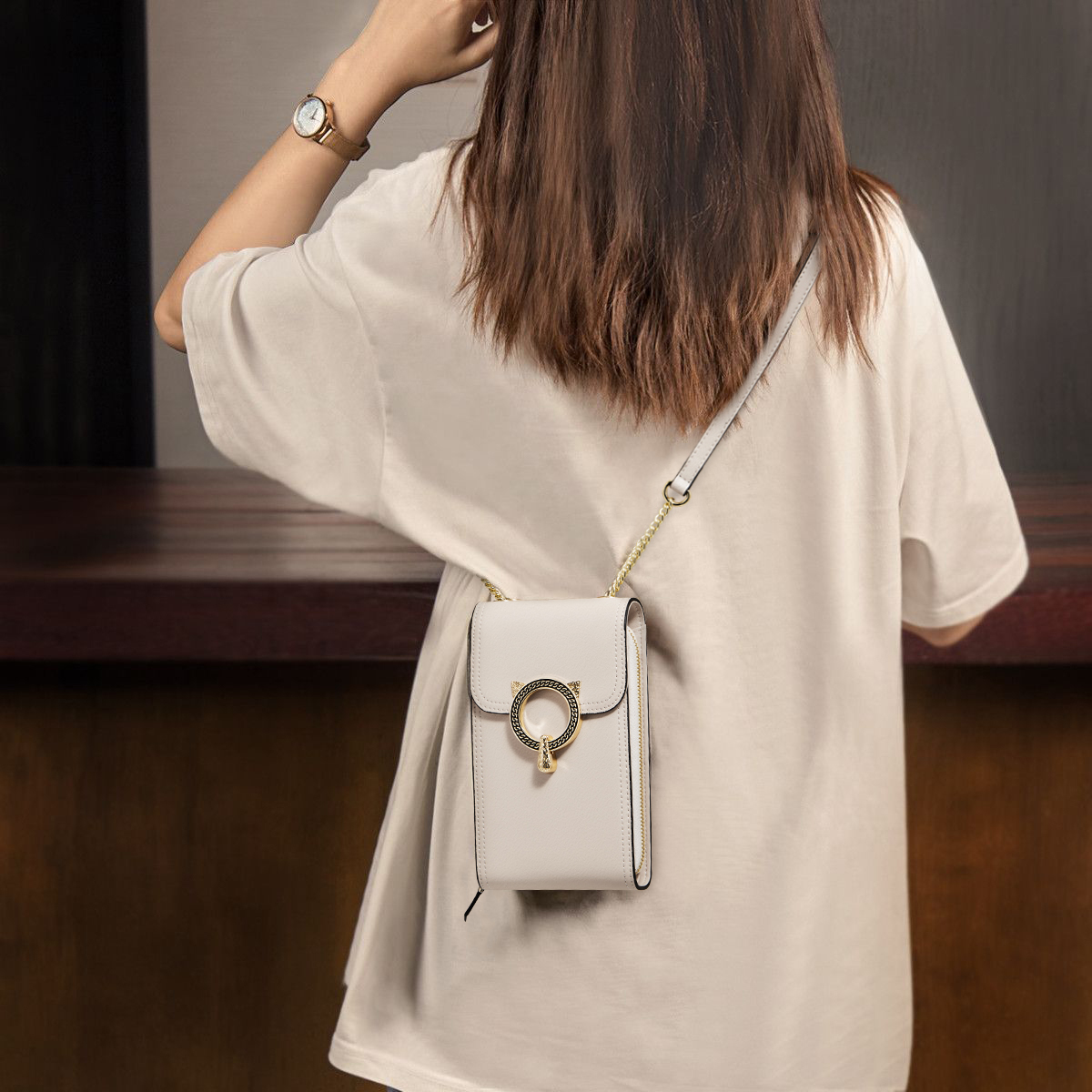 Bolsa de Couro Sintético FOXER - Women'S Bags Jacquemus avaliação e preço